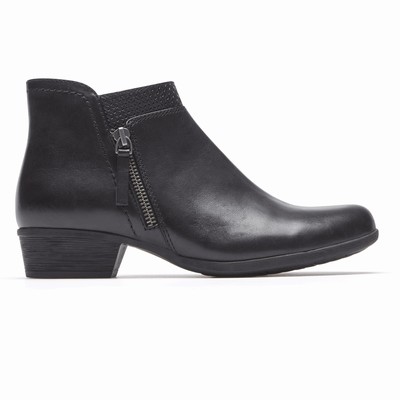 Botas Rockport Carlyie Mulher Pretas PT-79815